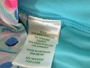 Lilly Pulitzer Luxletic Skort XS Blue Pink Floral Activewear Tennis Golf thumbnail 5