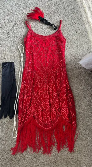 Spirit Halloween Flapper Costume thumbnail 1