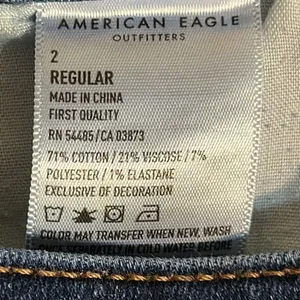 American Eagle Jeans Jegging Size 2. Waist: 26, Inseam: 27 inches thumbnail 11