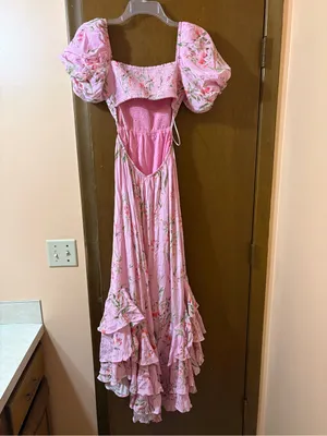 NWT Yumi Kim Dorinda Floral Maxi Dress in Heartwood Pink thumbnail 6