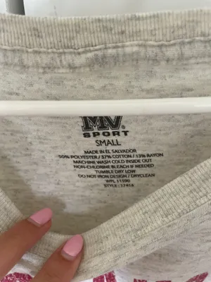 MV Sport University of Arkansas grey shirt thumbnail 3