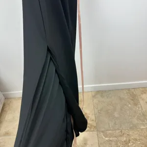 Lulus Glamorous Dedication Black Sleeveless Column Maxi Dress Formal Medium NWT thumbnail 11