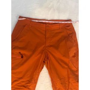 REI Co-op Sahara Guide Pants Womens 12‎ Petite Orange Hiking Outdoor Lightweight thumbnail 12
