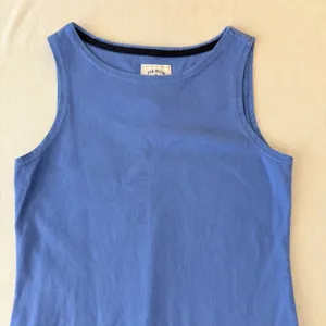 Joules Riva Dress Womens 4 Blue Sleeveless Cotton‎ Shift Mini thumbnail 10