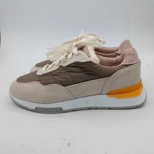 Dolce Vita x GREATS Evana Sneakers Womens 8 Taupe Suede Nylon Lace Up‎ Collab thumbnail 2