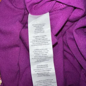 Fabletics Womens Switchback Activewear Top Size M Long Sleeve Purple Shirt thumbnail 6
