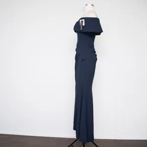 Xscape - Bow Off the Shoulder Scuba‎ Knit Cocktail Dress thumbnail 6