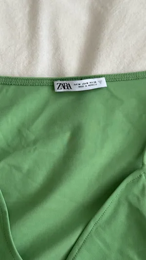 ZARA Lime Green Bodysuit thumbnail 4