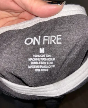 On Fire Cali T-Shirt, Sz M thumbnail 3