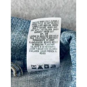 Levi's Levi Strauss Signature Women's Blue Denim Jacket Size Medium 8/10 Pockets thumbnail 5