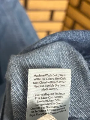 Free Assembly Denim Dress Size Small thumbnail 5