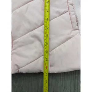 New York & Company Pink Quilted Zip Jacket Women’s Large Lightweight Puffer Coat thumbnail 3
