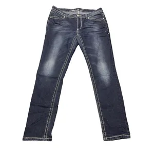 Vintage Seven For All Mankind Bootcut Jeans Women's 12 Dark Wash EUC Denim thumbnail 2