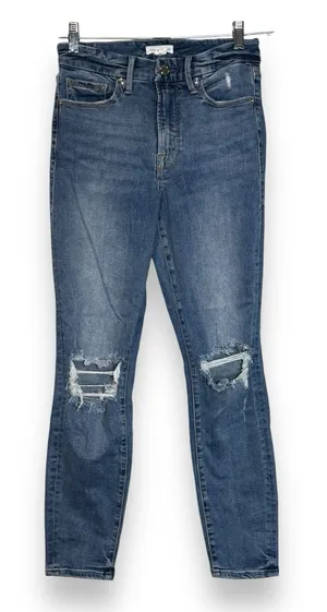 Good‎ American Good Straight High Rise Jeans Blue 4/ 27 Women's thumbnail 1