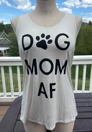 Bear Dance Dog Mom Tank thumbnail 1