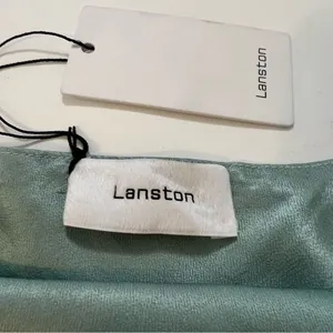 Lanston Cowl Neck Satin Slip Dress Sage Blue XS L-0001AS thumbnail 4