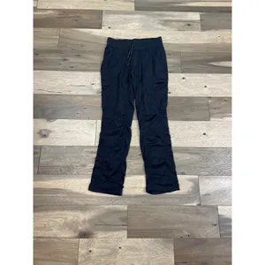 The North Face Ruched Joggers Size M Black Activewear Pants With Pockets thumbnail 2