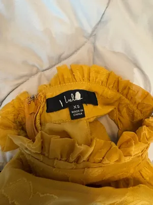 Lulus Yellow Halter Neck Dress thumbnail 3