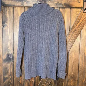 Polo Ralph Lauren Sport‎ Cable Knit Turtleneck Tunic Sweater thumbnail 2
