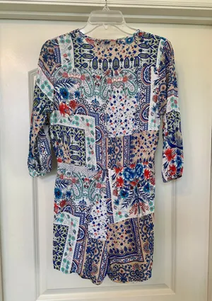 Love Tree Adorable Colorful Romper! Perfect Condition 🤍💙 thumbnail 3