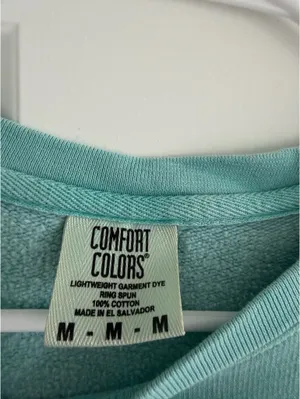 AOII Comfort Colors Letter Shirt thumbnail 3