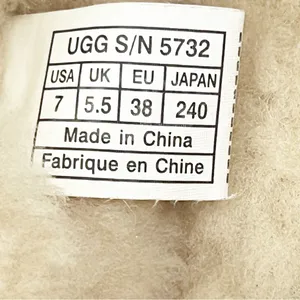 UGG AUSTRALIA Ansley Black Waterproof Water Resistant Suede Lined Slippers 7 thumbnail 3