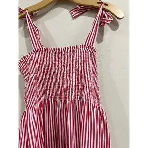 Maxwell Geraldine Brooke Red Gingham Midi Dress Sz S Cottagecore Cotton thumbnail 6