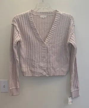 Ultra Flirt Textured Knit Button-Front Cardigan‎ – NWT Small thumbnail 1