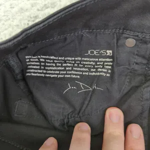 Joe's Jeans The Icon Mid Rise Skinny Ankle Black‎ Distressed Ripped Womens 29 thumbnail 11