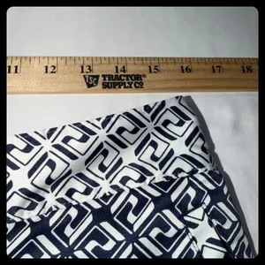 IZOD Golf Skort Women 6 Blue Geometric Activewear Skirt thumbnail 3