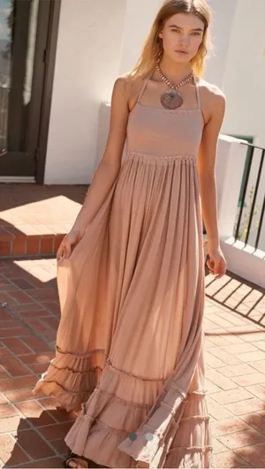 Free People Extratropical Shiny Dress Size Medium thumbnail 1