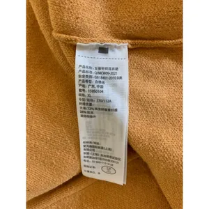 Abercrombie Fitch Women's XL Mustard Yellow Knit Slip Mini Dress Square Neck thumbnail 5