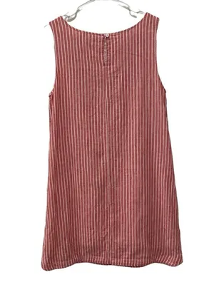 Beachlunchlounge Striped Sleeveless Shift Dress thumbnail 6