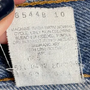 Vintage Levi's 505 Lower Rise Straight Leg Jeans Women's Size 10 Cotton Denim thumbnail 6