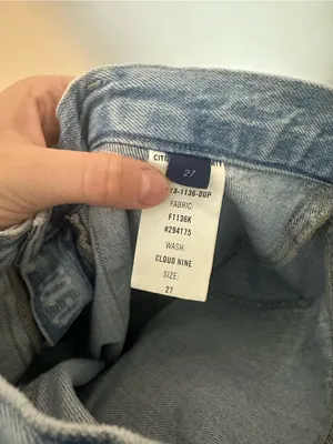 NWOT Citizens of Humanity Ayla baggy cargo jeans cloud nine 27 thumbnail 4