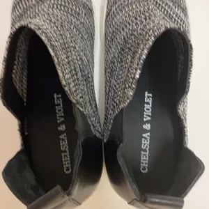 Flyknit Slip-On Black Wedge Sneakers A17‎ thumbnail 8
