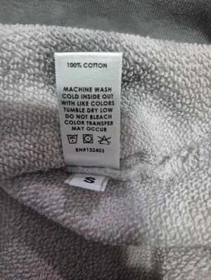 Cotton Citizen Womens Brooklyn Light Gray & Charcoal Tie-Dye Crewneck Sweatshirt thumbnail 8