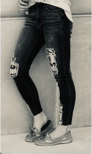 Judy Blue Ripped Skinny Jeans 5/27 thumbnail 2