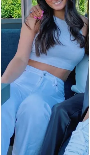 ZARA Beige top thumbnail 1