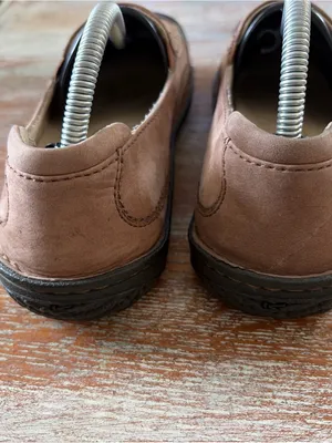 Keen Brown Suede Leather Cusho Loafers Women’s Walking Shoes Size 7M 37.5 thumbnail 5