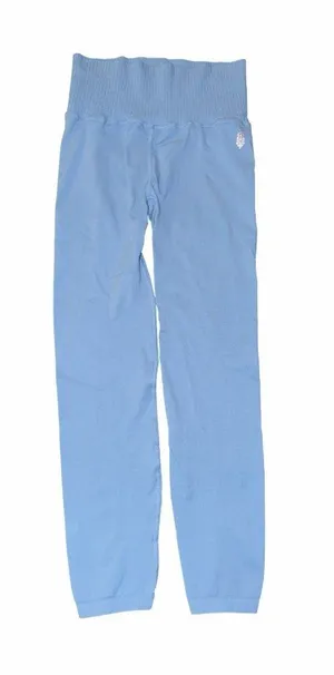 Free People Movement Good Karma Leggings Blue High Rise Women’s M/L Yoga Workout thumbnail 1