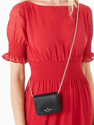 Kate Spade Staci Card Case Wallet On A Chain thumbnail 2