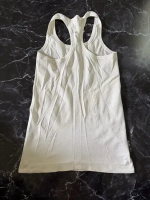 Lululemon white swiftly tech tank top  thumbnail 2