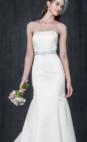 NWT David’s Bridal wedding gown thumbnail 1