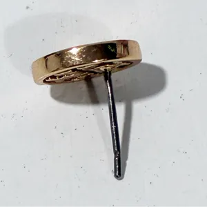 Tory Burch Gold Tone Miller Stud SINGLE‎ Earring Jewelry thumbnail 2