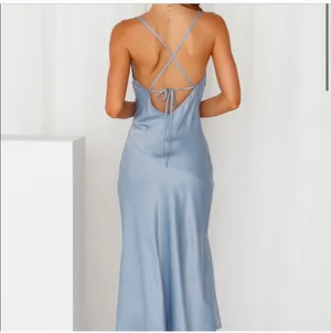 Hello Molly Satin Cowl Neck Midi Dress NWT Sz 6 thumbnail 2
