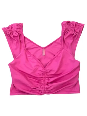 FREE PEOPLE Movement Breathe Deeper Cami Active Workout Yoga in Magenta Minx M thumbnail 4