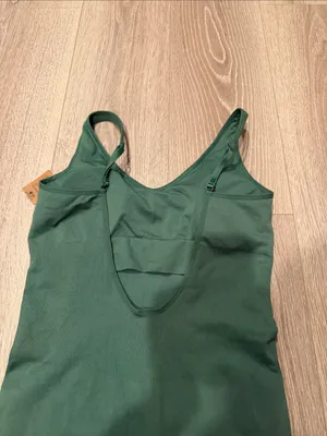 BNWT PINK Active Seamless Onesie Green Size Medium Wrestler Suit Seamless thumbnail 5