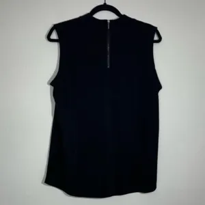 Roz & Ali Black Sleeveless High Neck Blouse Size Large thumbnail 10