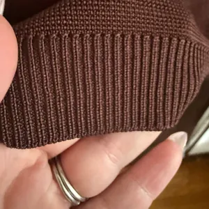 ENTIRE STUDIOS Brown Slinky Knit Long Sleeve Boat Neck Long Top Small thumbnail 8